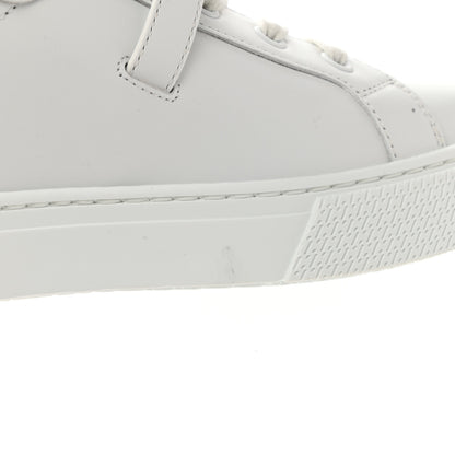 Hermes Calfskin Day Sneakers 37.5 White 10 of 11