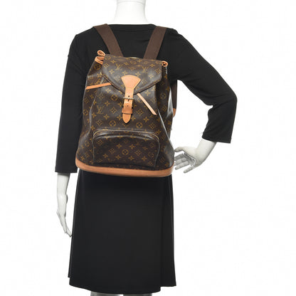 Louis Vuitton Monogram Montsouris GM Backpack 2 of 12