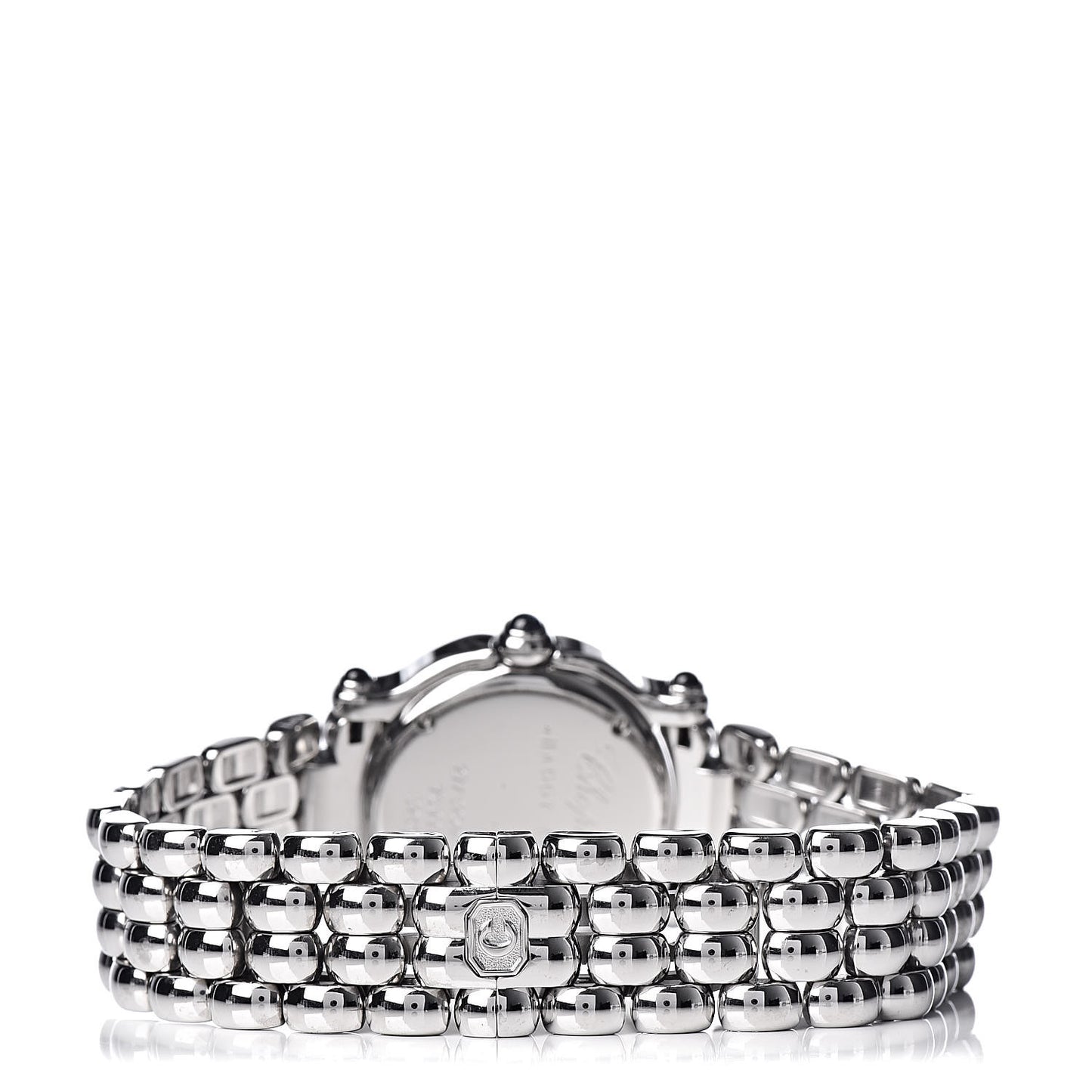 Stainless Steel 5 Diamond 26mm Happy Sport Quartz Watch