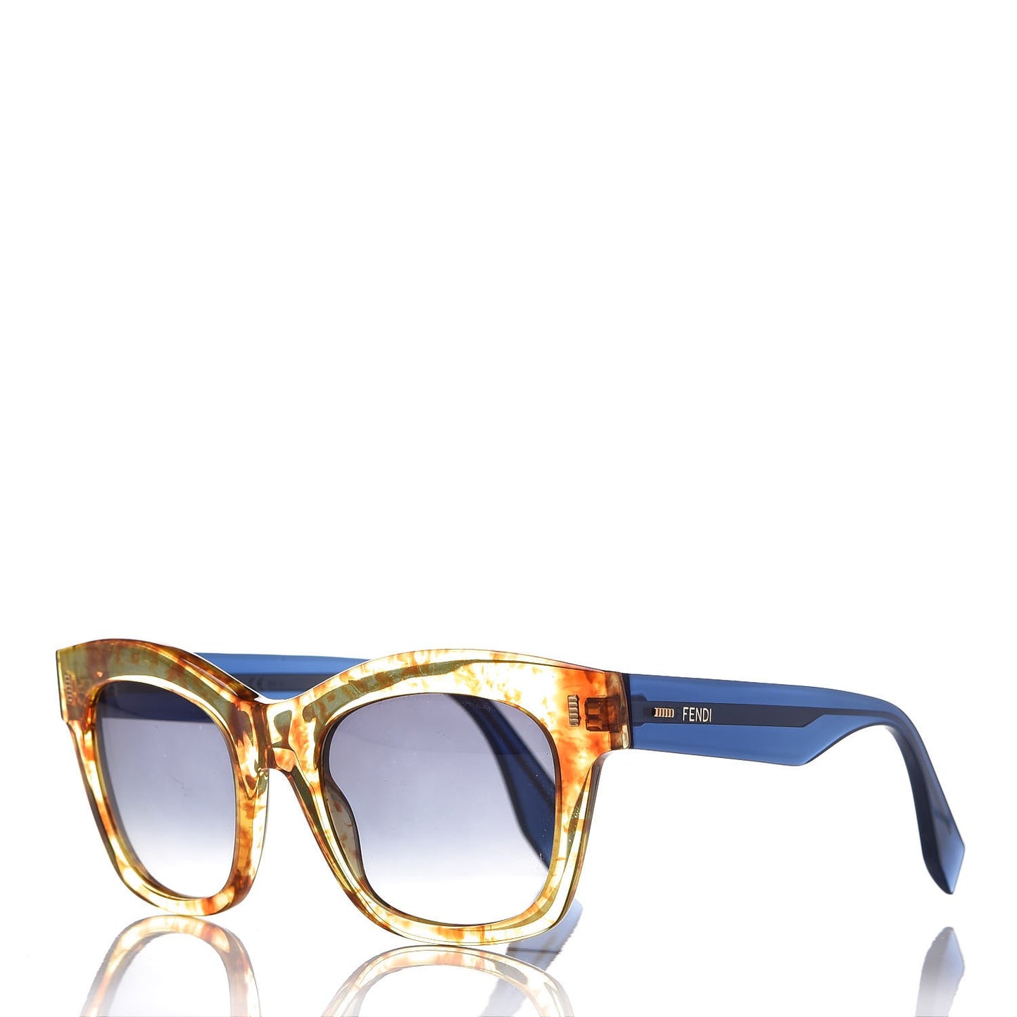 Sunglasses FF0025/S Gold Havana Blue