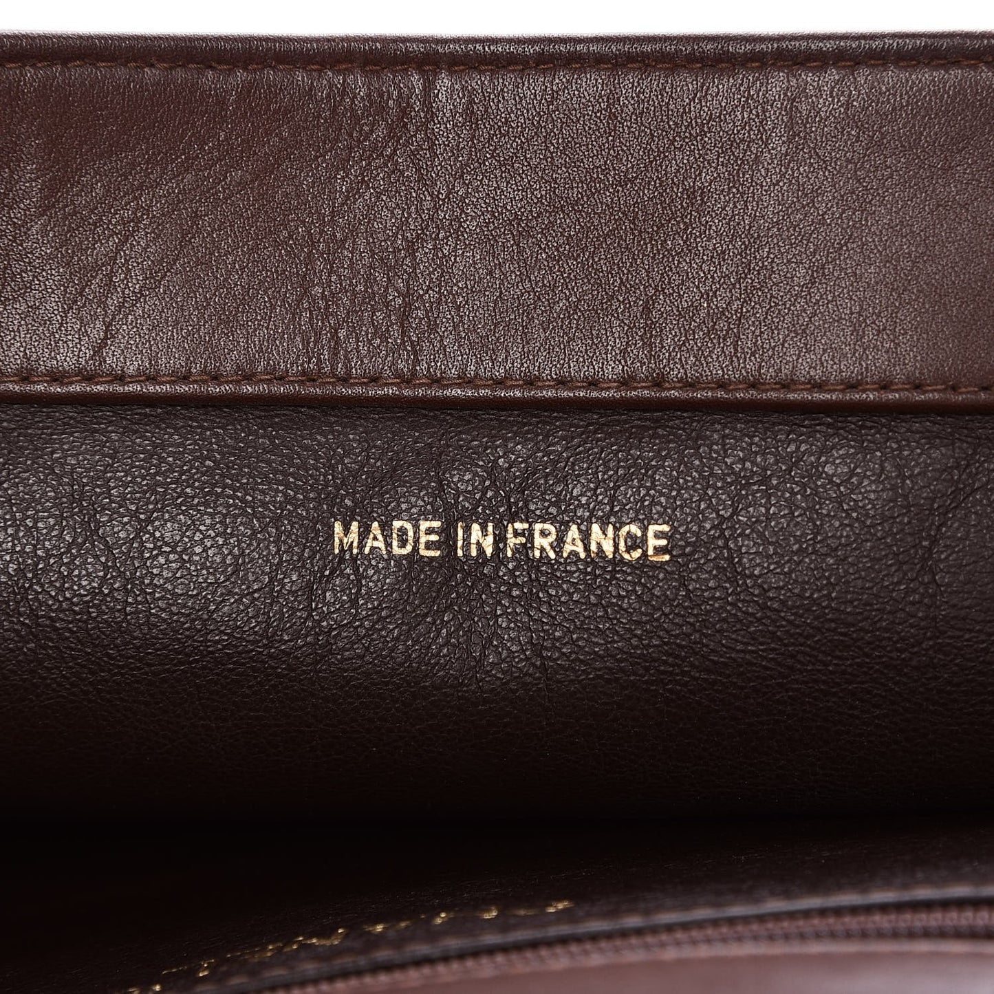 Lambskin CC Tote Brown