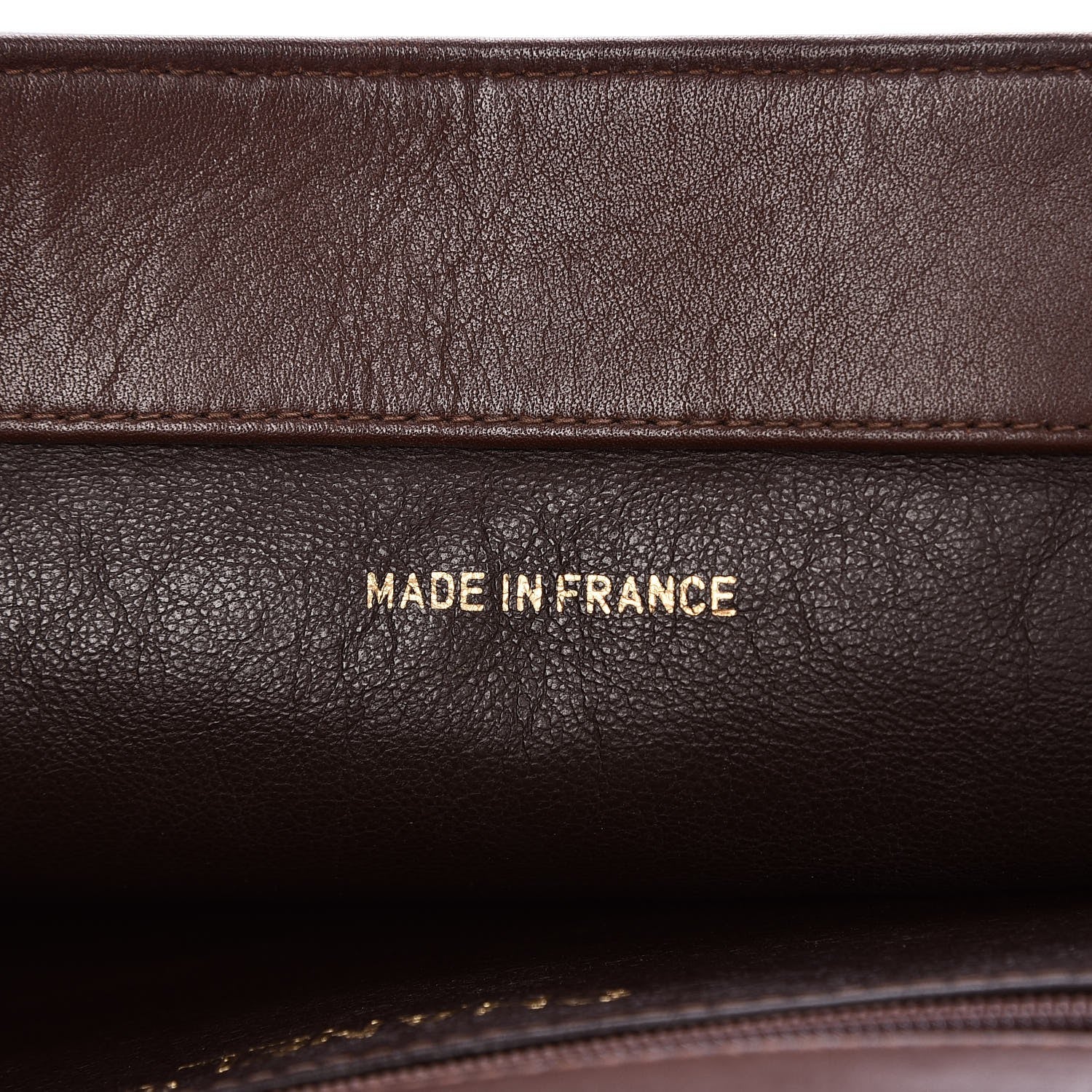 Chanel Lambskin CC Tote Brown 7 of 8