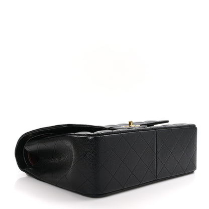 Chanel Caviar Quilted Jumbo Double Flap Black 4 of 11