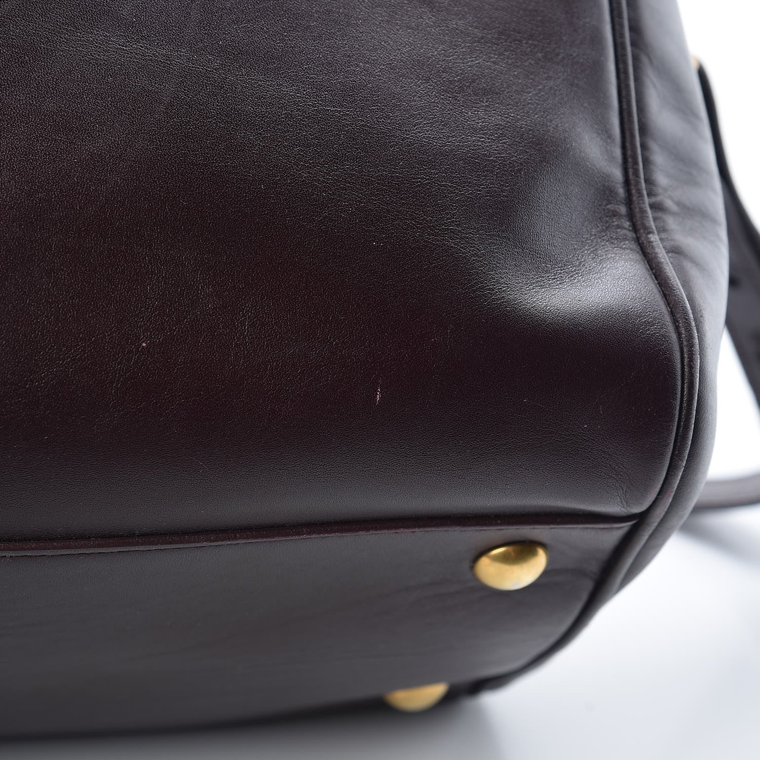 Saint Laurent Calfskin Classic Duffle 6 Bordeaux 25 of 25