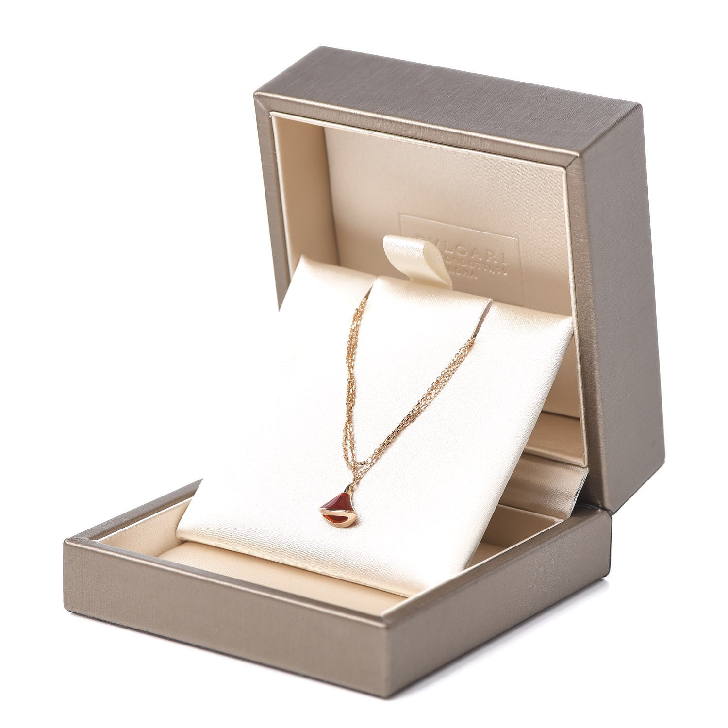 Bulgari 18K Rose Gold Carnelian Divas' Dream Bracelet SM 5 of 5