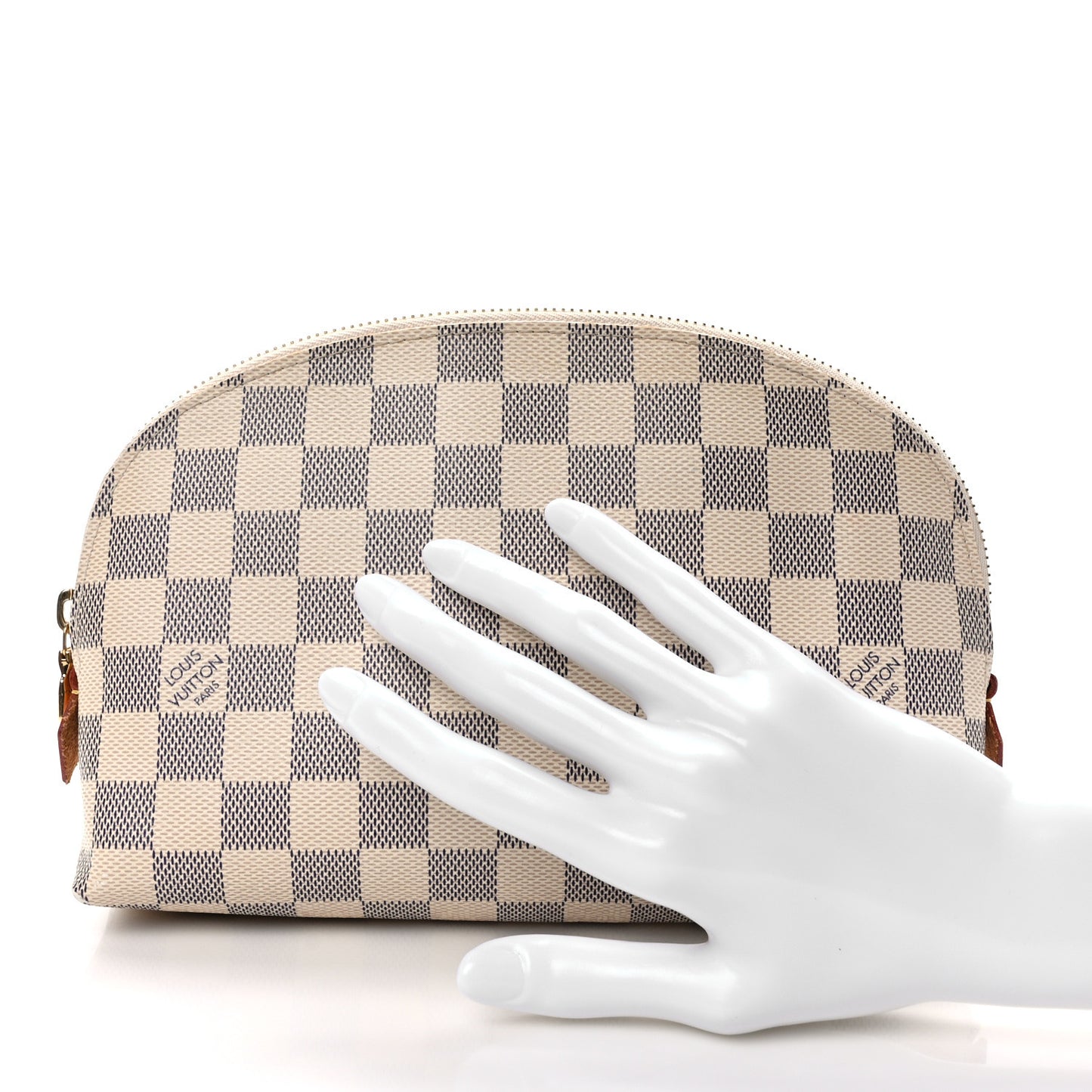 LOUIS VUITTON Damier Azur Cosmetic Pouch GM