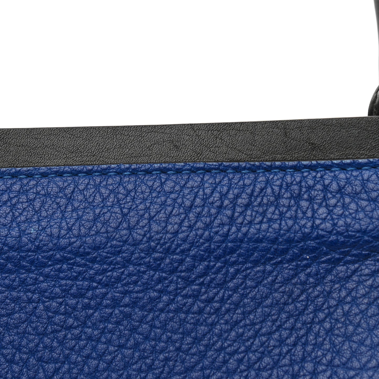 Calfskin Large Charlotte Tote Majesty Blue