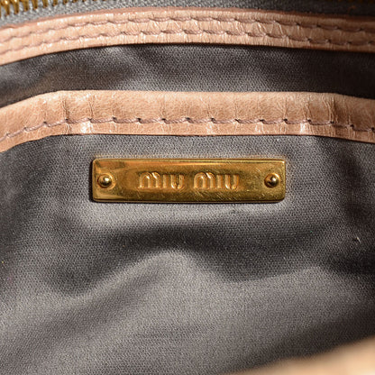 Miu Miu Nappa Matelasse Shoulder Bag Cammeo 6 of 9