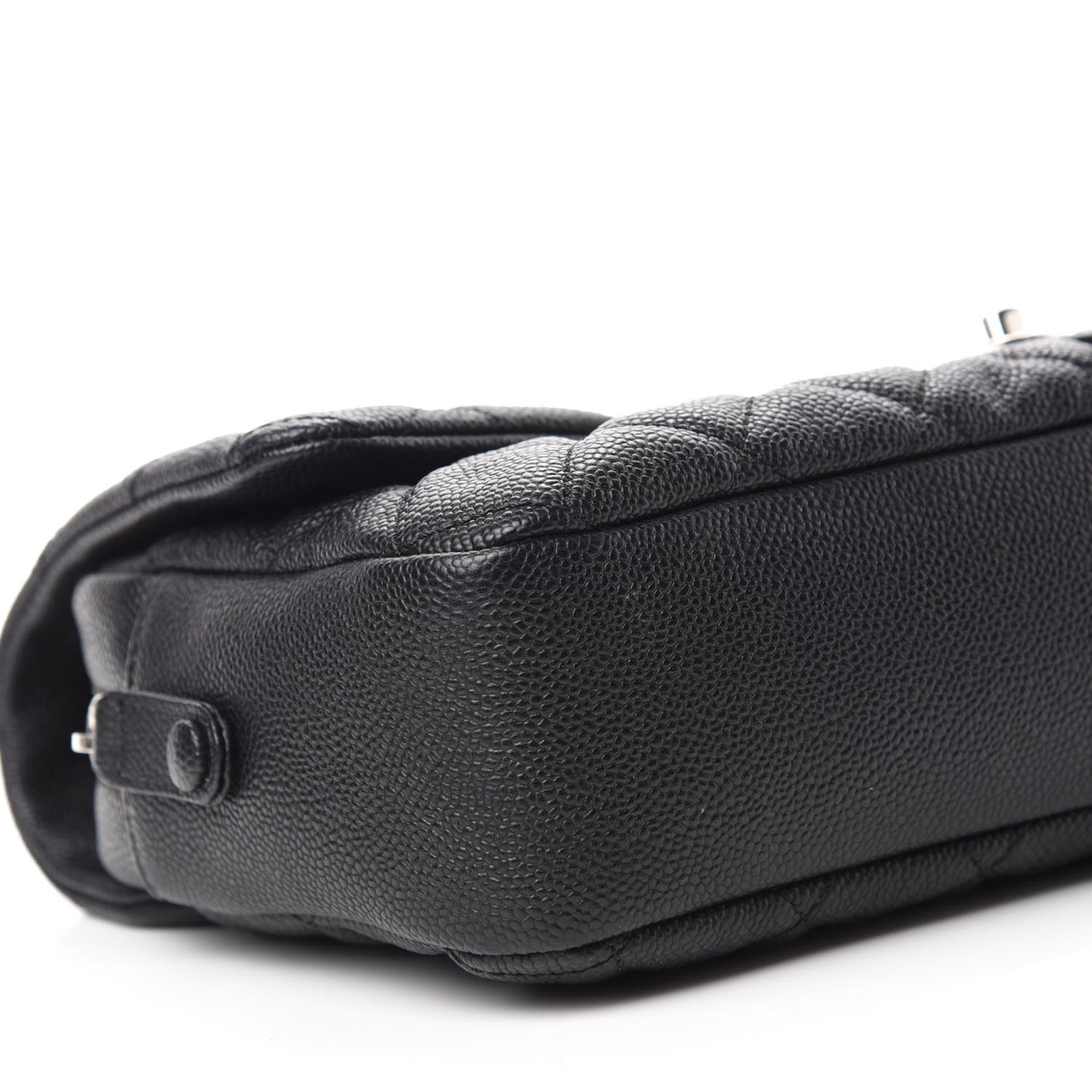 Caviar Quilted Jumbo Easy Flap Black