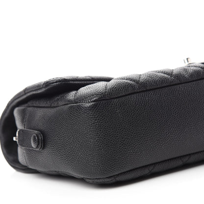 Chanel Caviar Quilted Jumbo Easy Flap Black 6 of 11