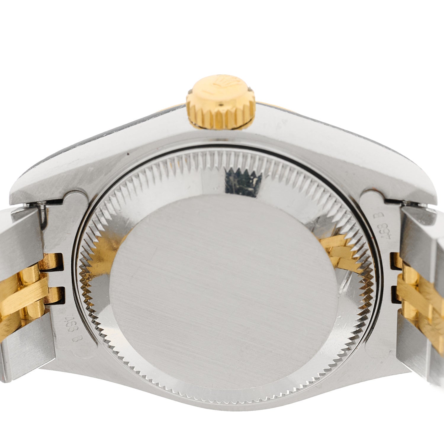 Rolex Stainless Steel 18K Yellow Gold 26mm Oyster Perpetual Datejust Watch Champagne 69173 4 of 5
