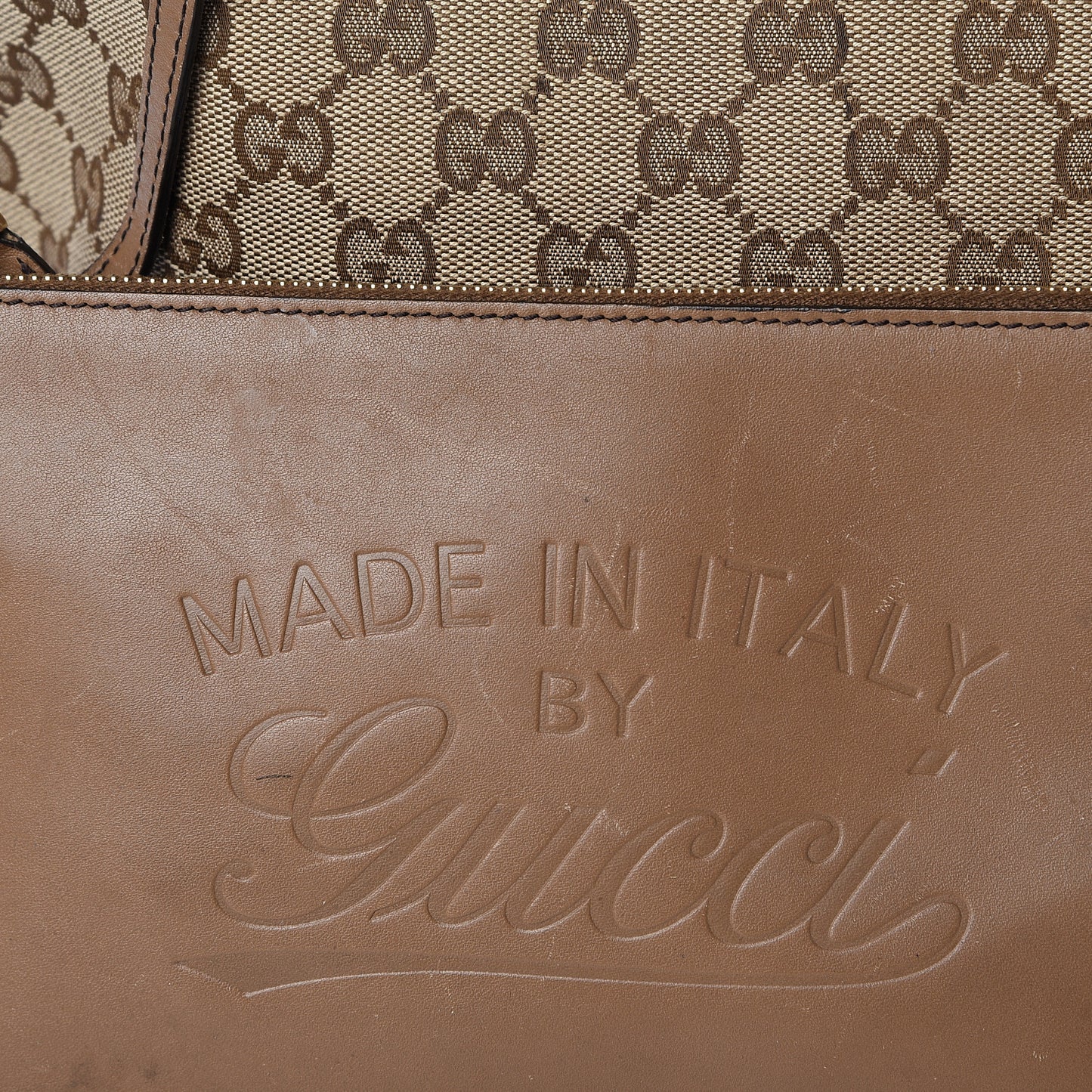 Monogram Medium Craft Tote Brown