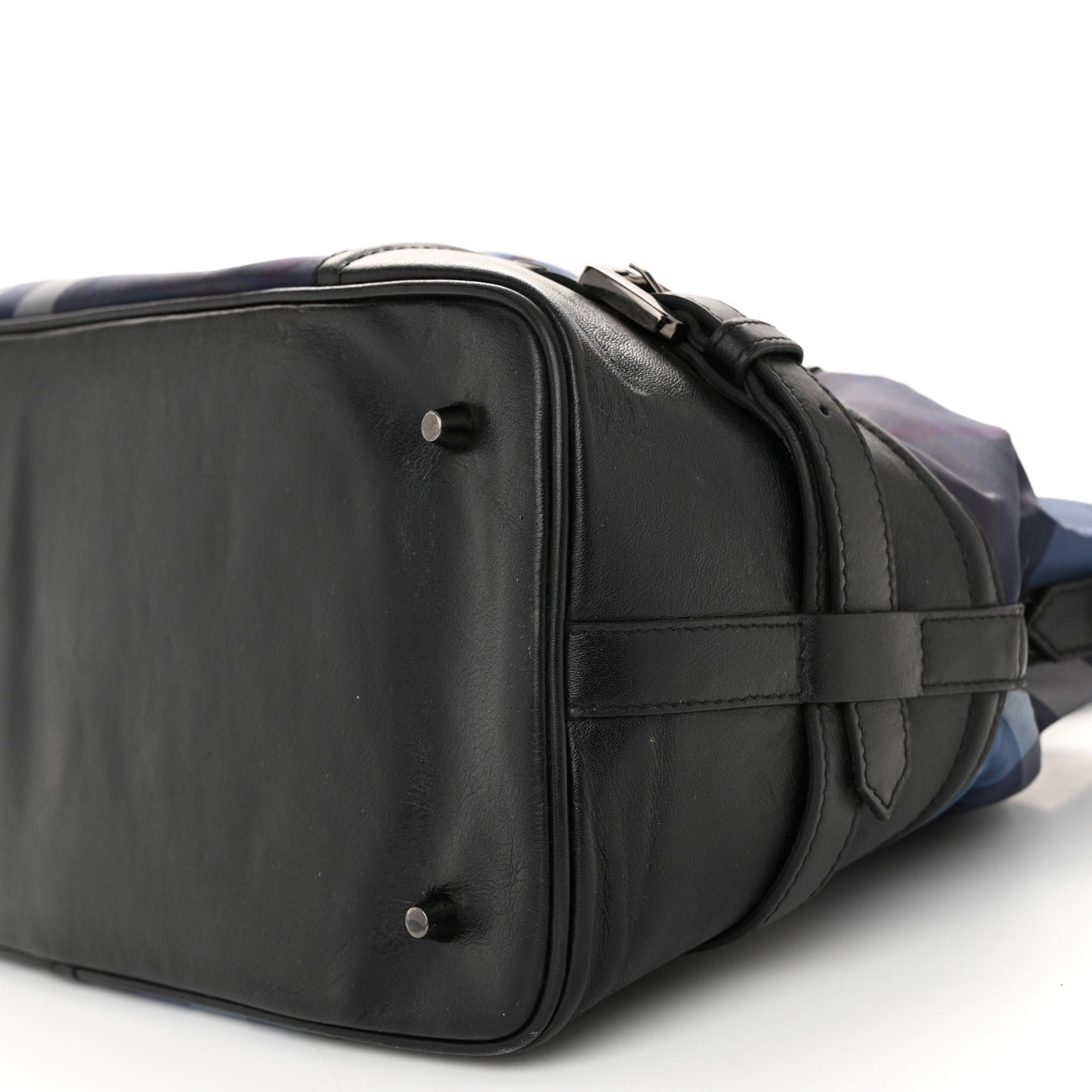 Nylon Check Medium Lowry Navy