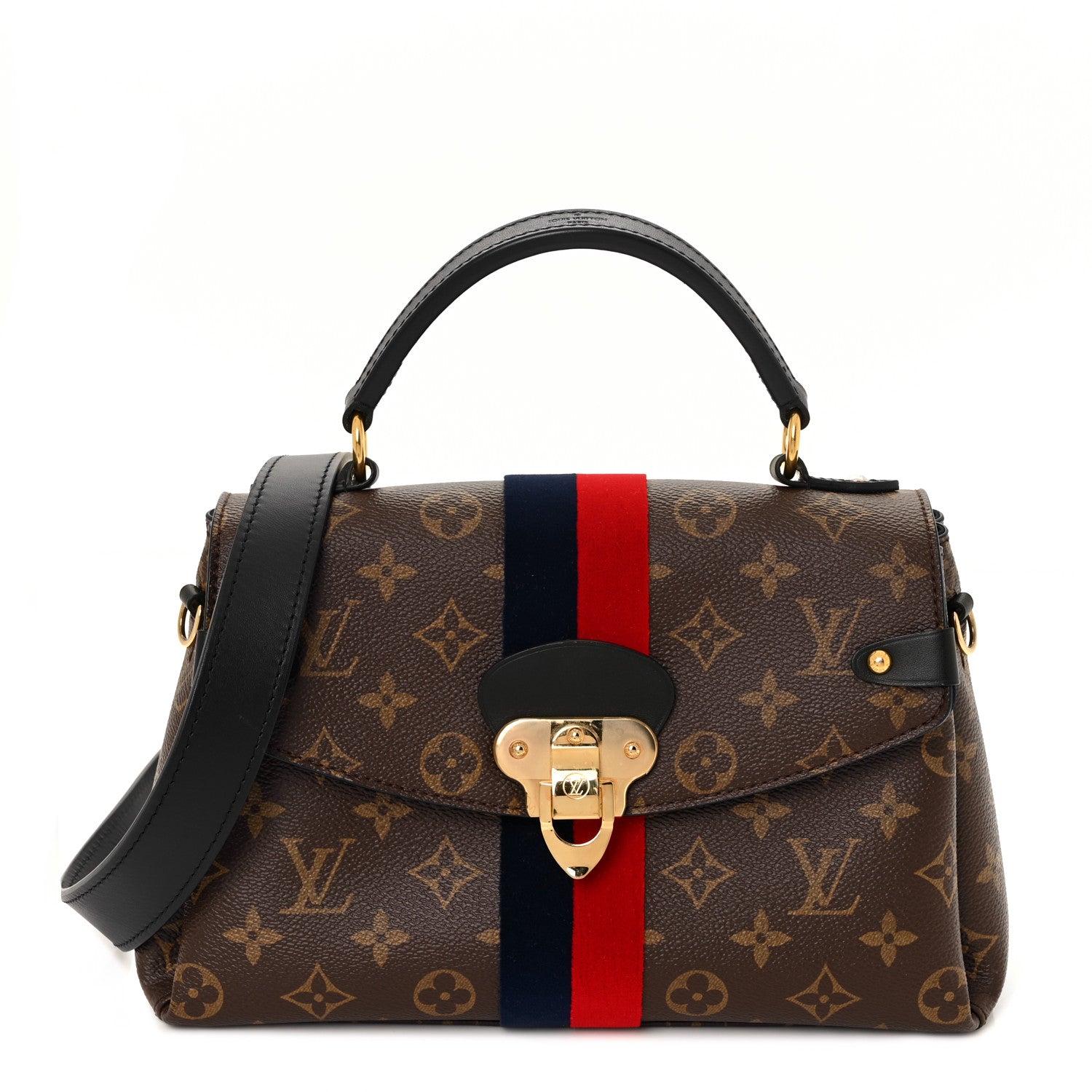 Louis Vuitton Monogram Georges BB Marine Cherry 1 of 8