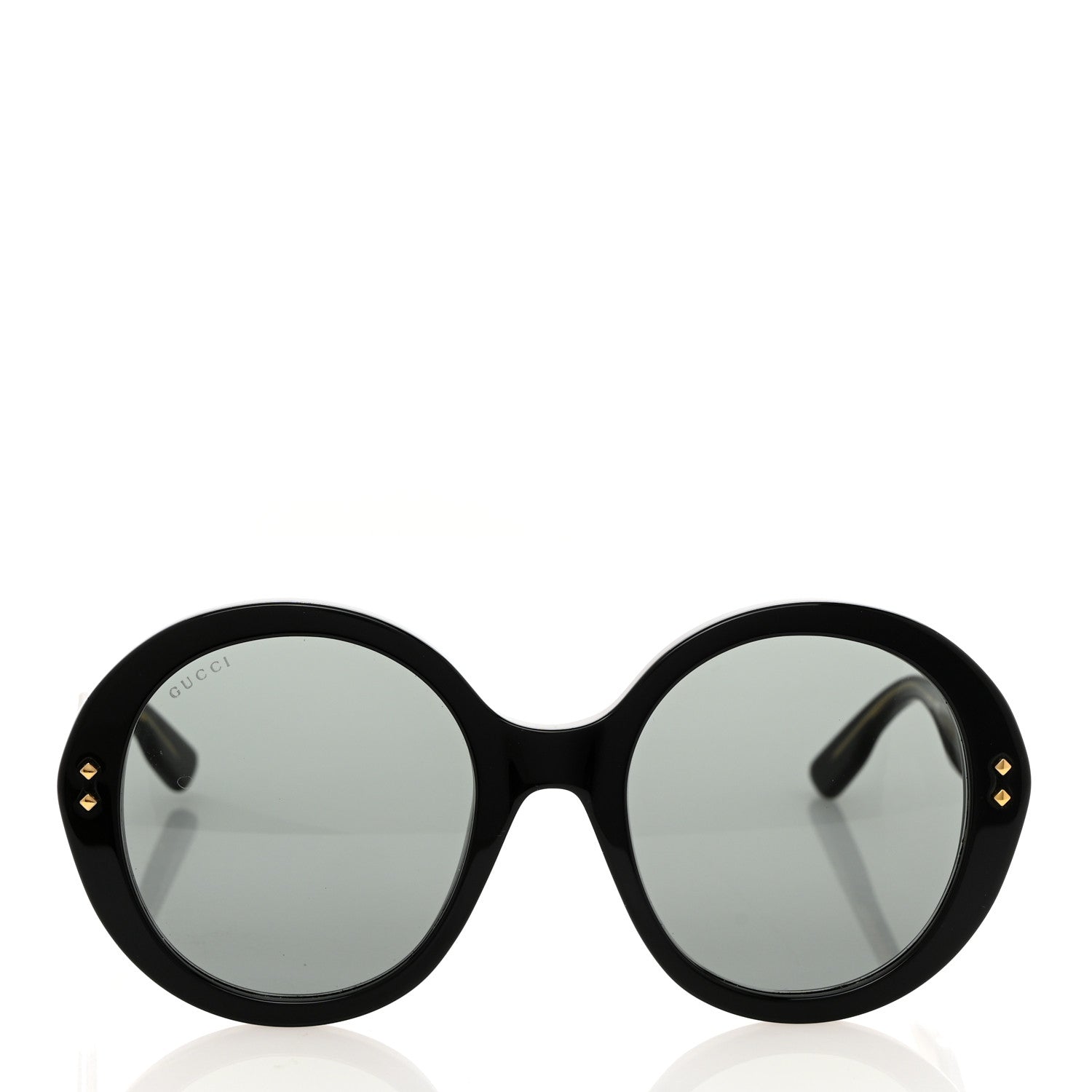 Gucci Acetate Round Sunglasses GG1081S Black 2 of 8