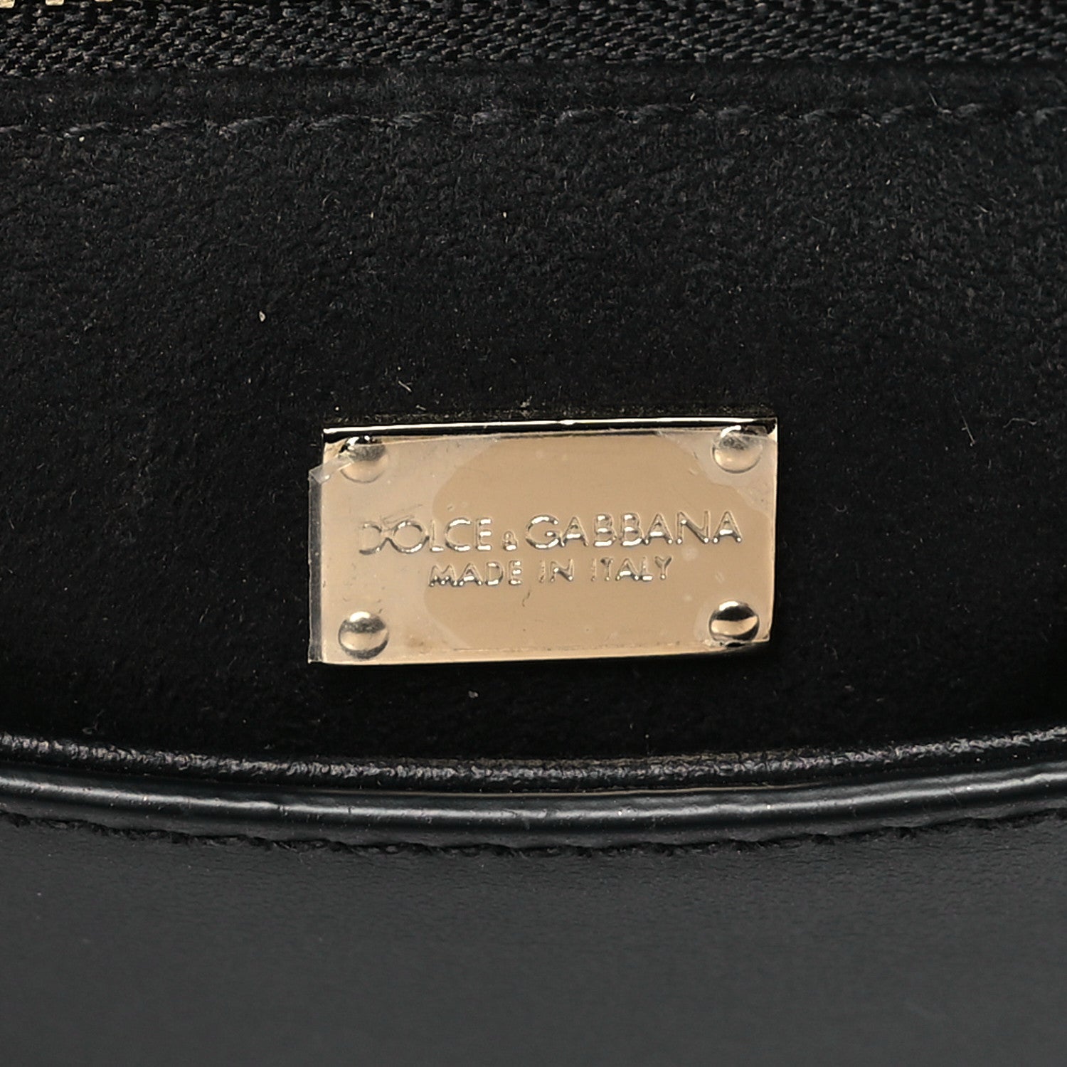 Dolce & Gabbana Calfskin DG Logo Top Handle Tote Black 5 of 7