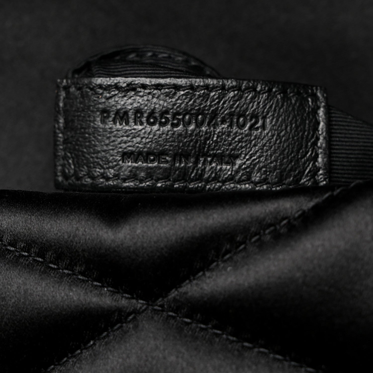 Saint Laurent Satin Quilted Sade Puffer Envelope Clutch Black 7 of 9