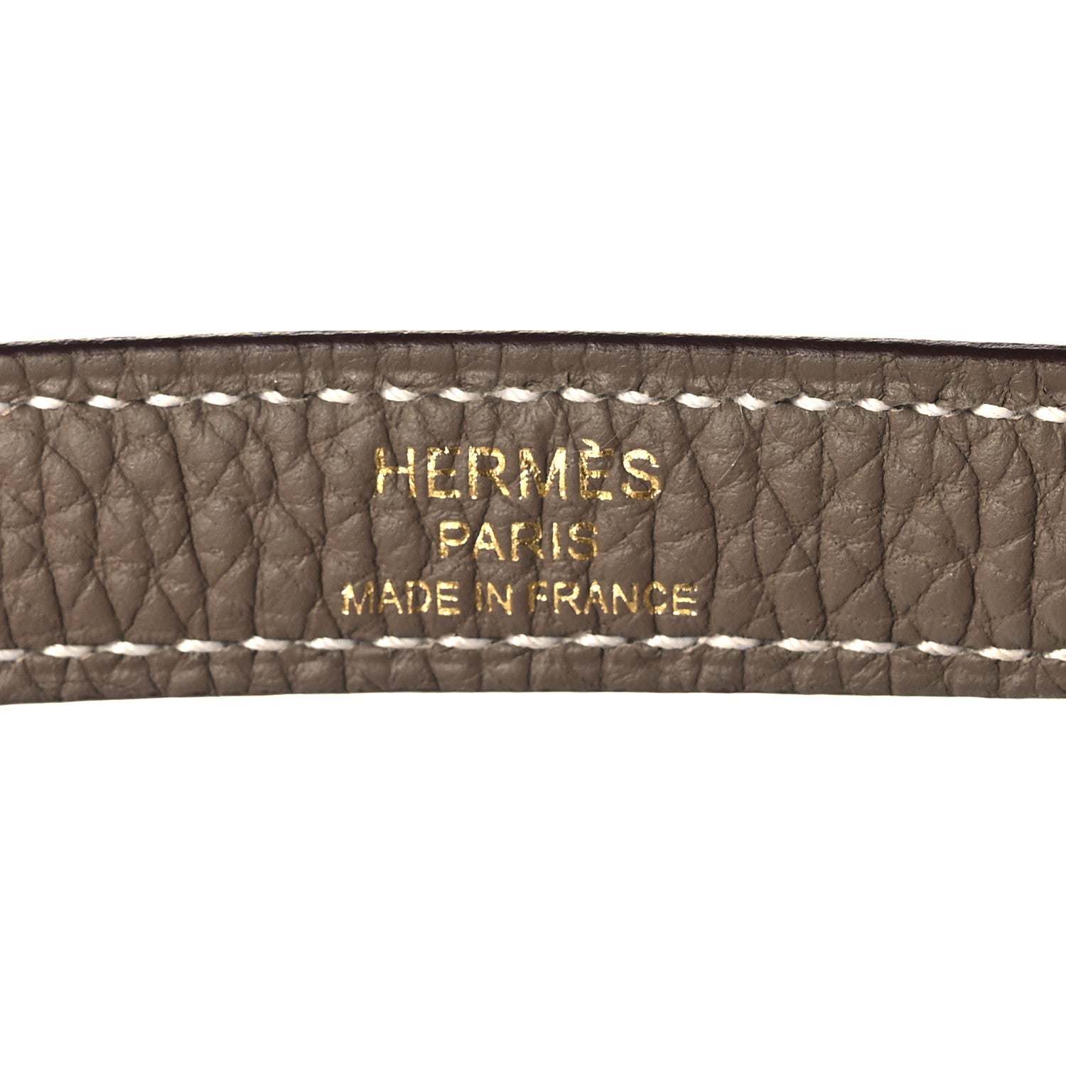 Hermes Togo Kelly Retourne 25 Etoupe 8 of 11