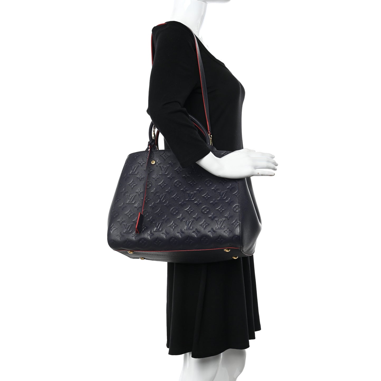 Empreinte Montaigne GM Marine Rouge