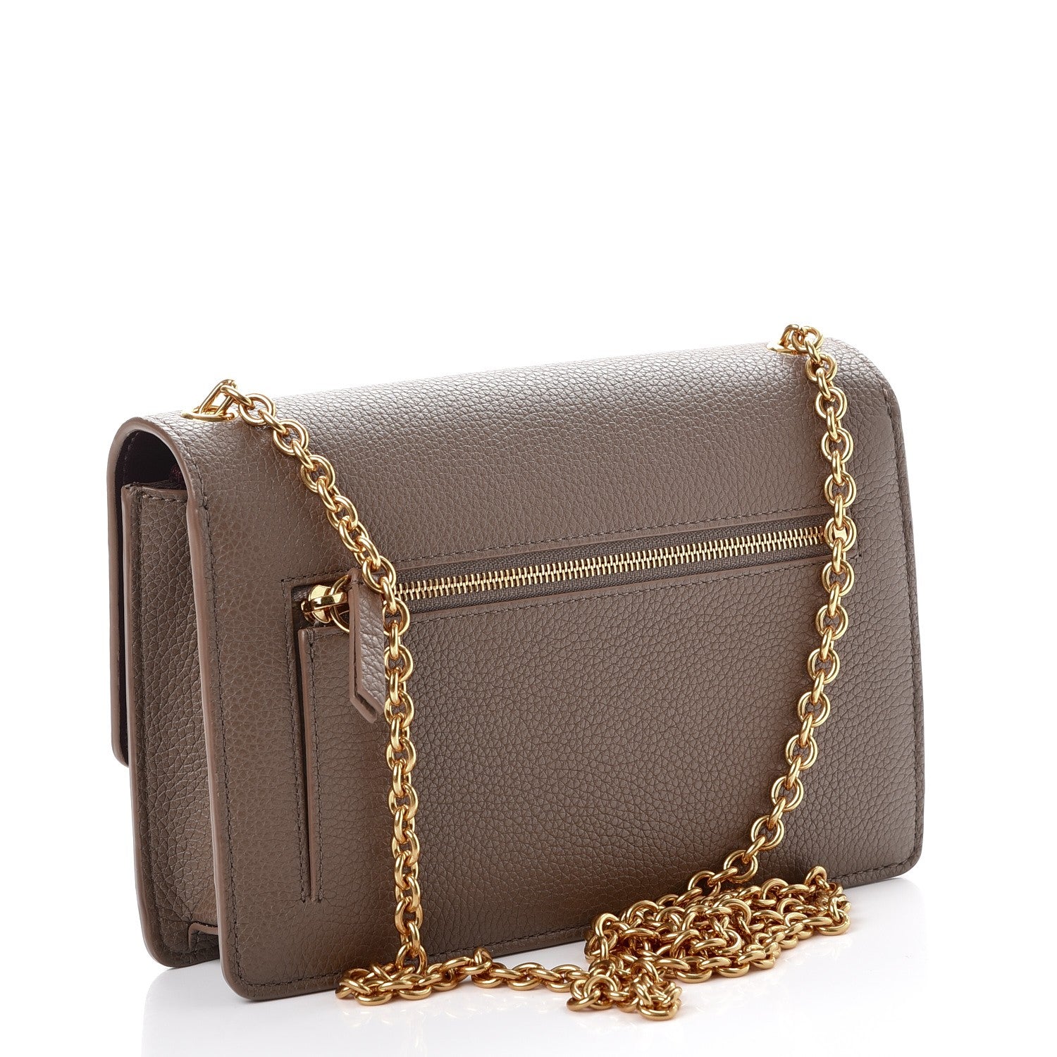Mulberry Small Classic Grain Calfskin Small Darley Clay 3 of 9