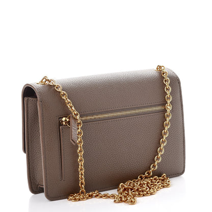Mulberry Small Classic Grain Calfskin Small Darley Clay 3 of 9