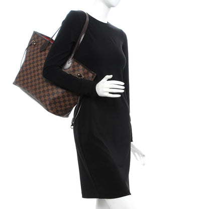Louis Vuitton Damier Ebene Neverfull MM 2 of 18