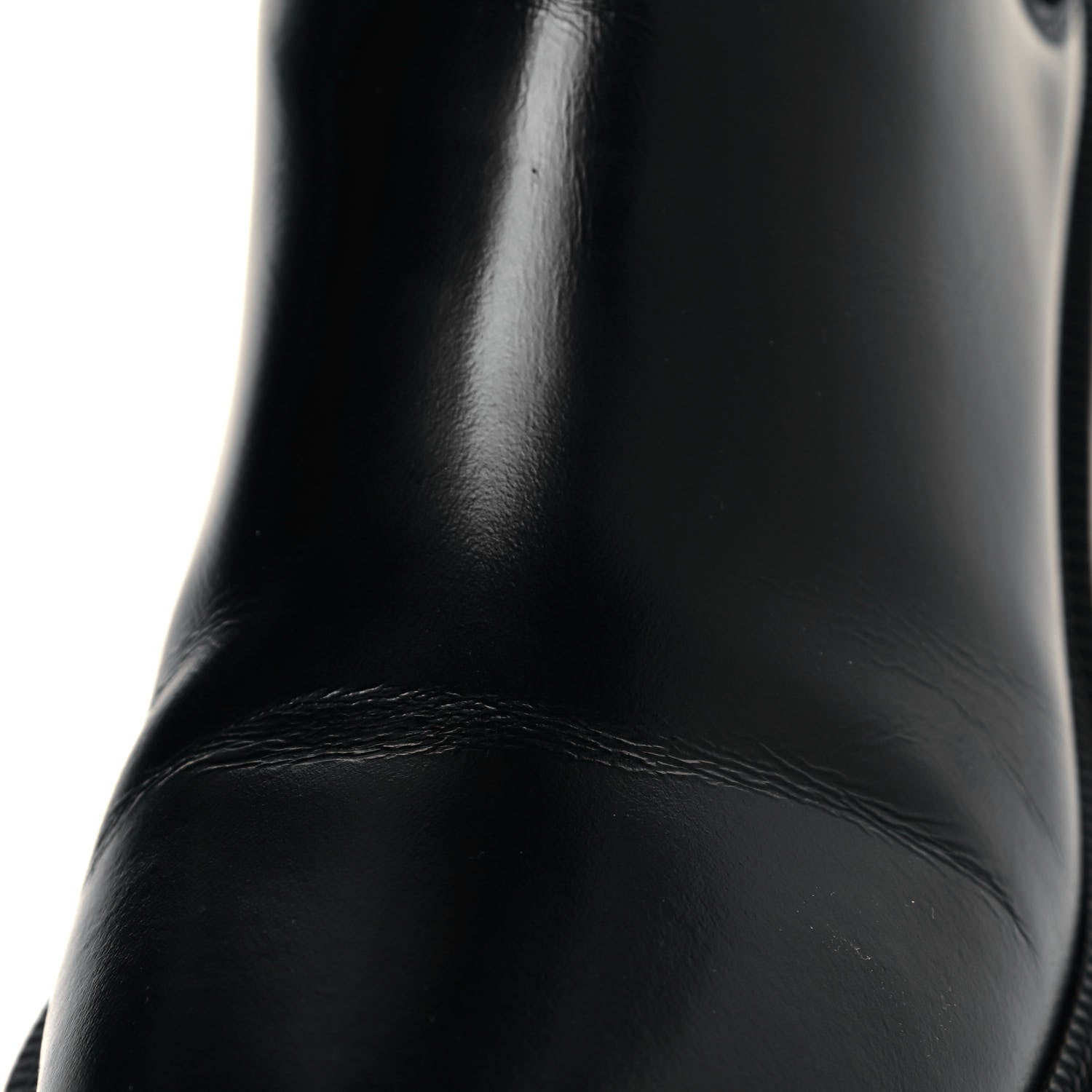 Gucci Calfskin Crystal GG Trip Chelsea Ankle Boots 37 Black 9 of 10