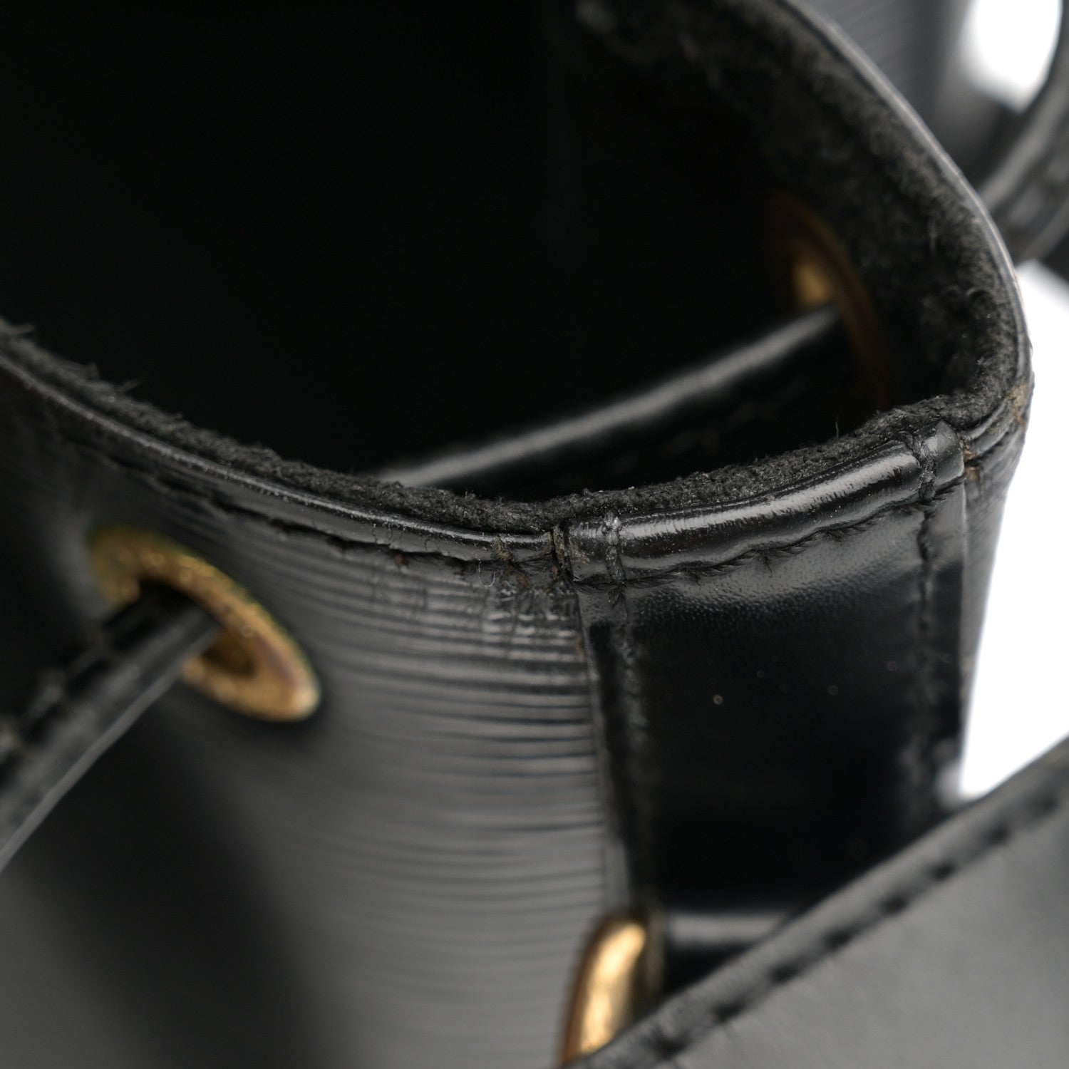 Louis Vuitton Epi Petit Noe Black 13 of 17