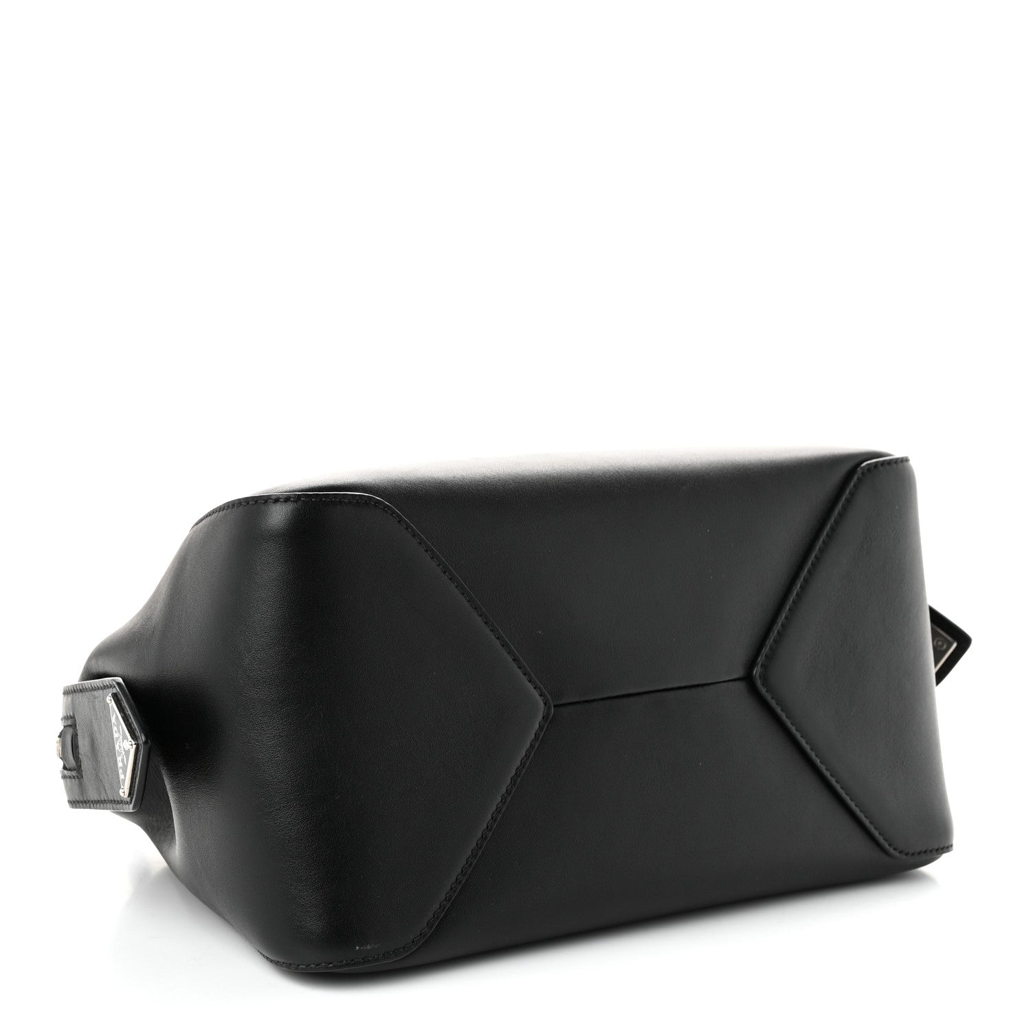 Prada Softy Calfskin Small Supernova Handbag Black 4 of 10