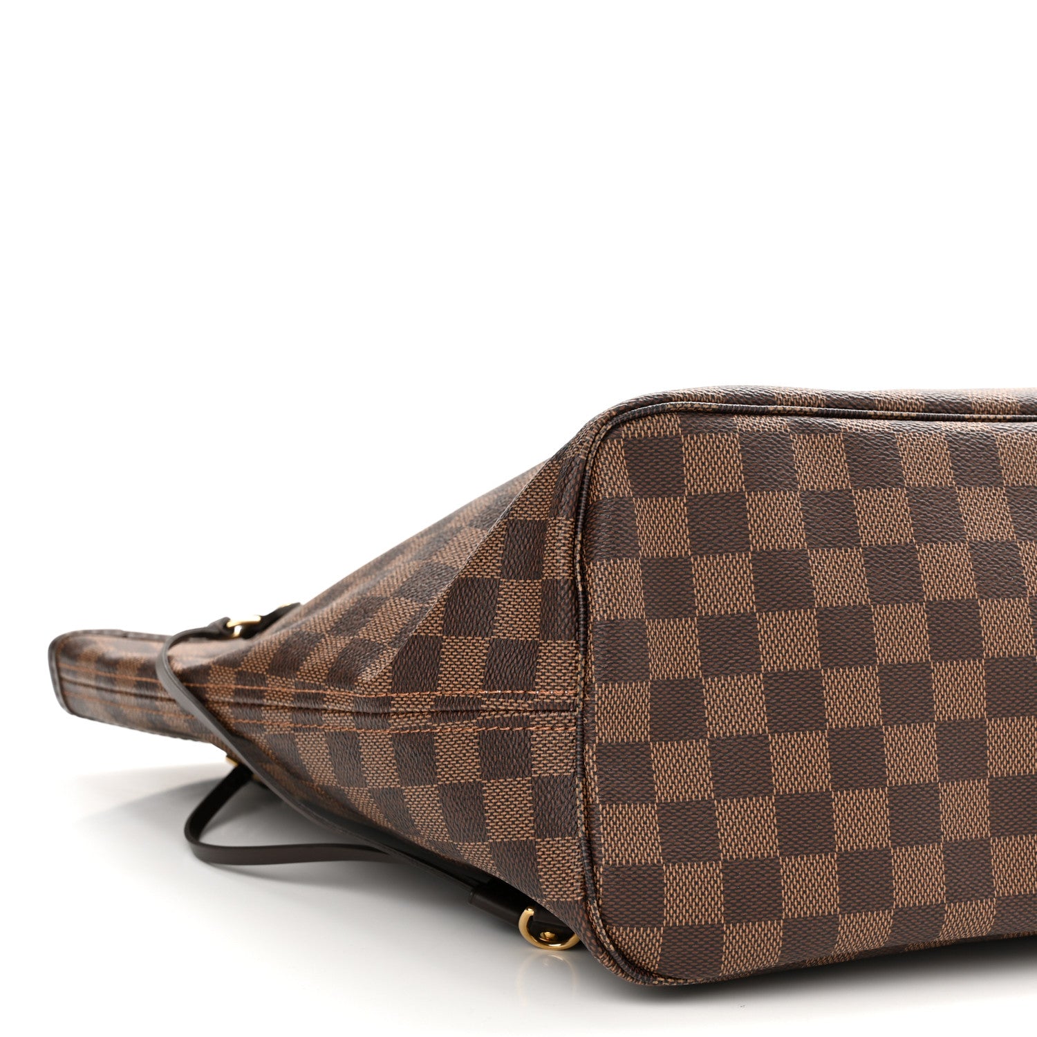 Louis Vuitton Damier Ebene Neo Neverfull MM Rose Ballerine 8 of 11