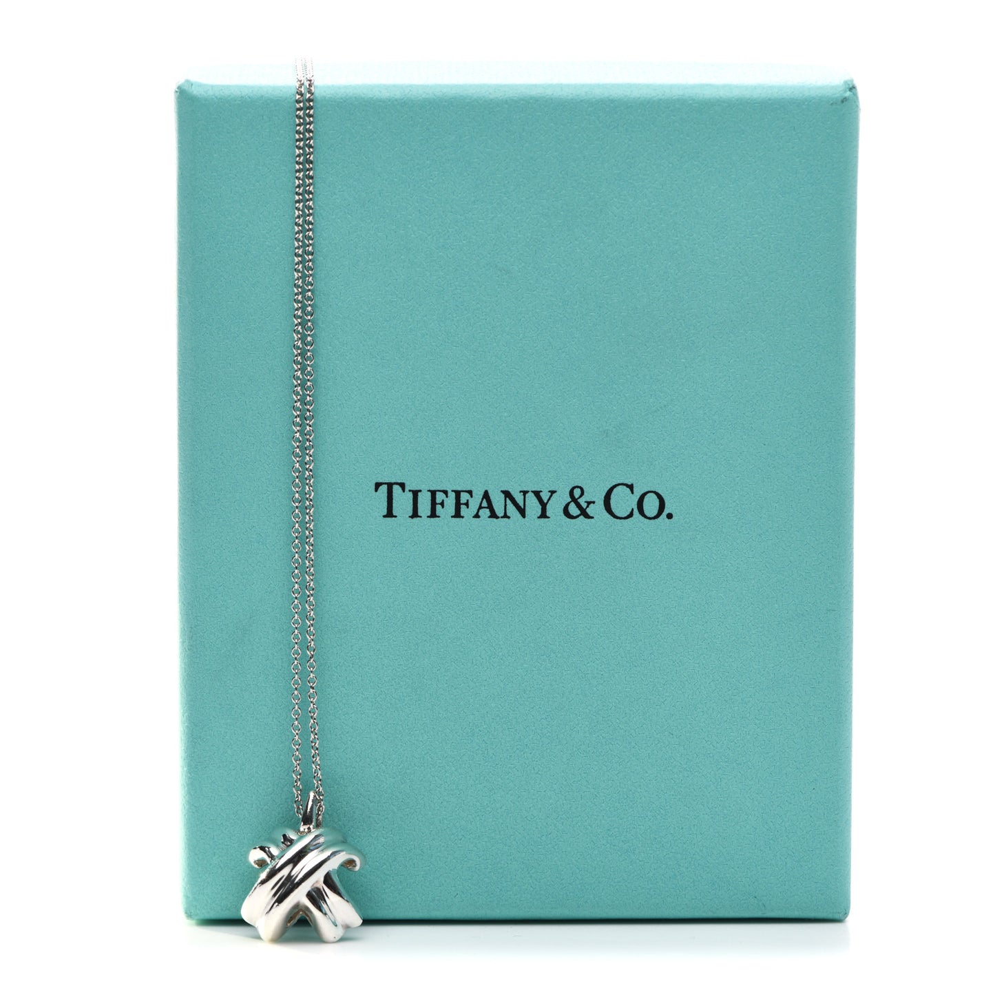 Sterling Silver Signature X Pendant Necklace
