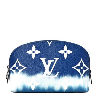 Louis Vuitton Monogram Giant Escale Cosmetic Pouch Blue 1 of 10