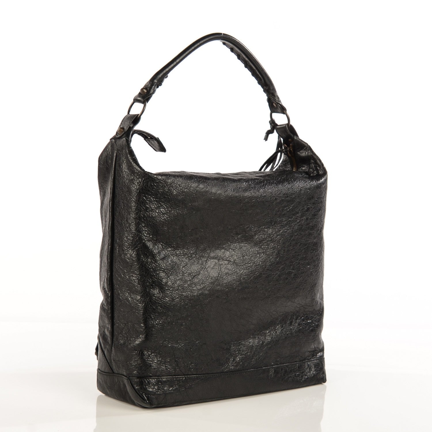 Balenciaga Agneau Classic Hardware Day Hobo Black 9 of 15