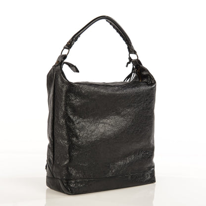 Balenciaga Agneau Classic Hardware Day Hobo Black 9 of 15