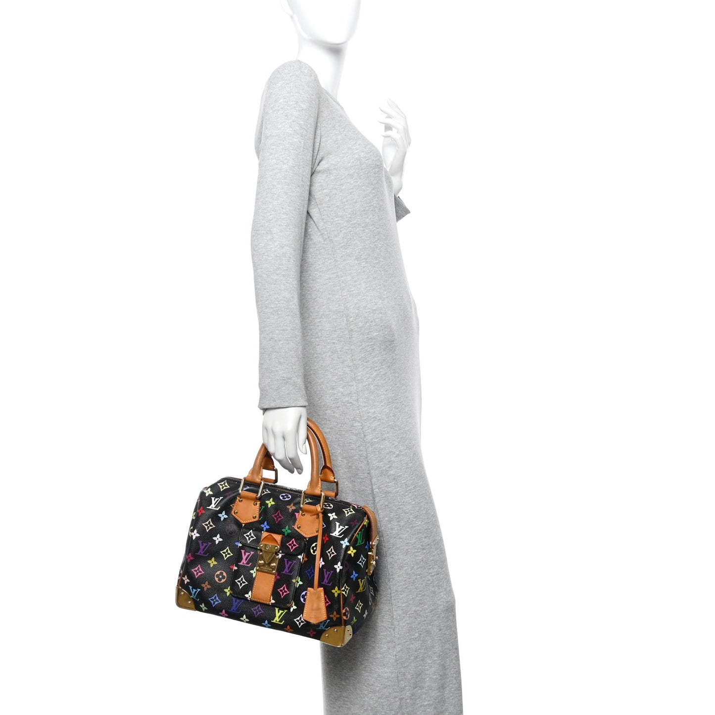 Monogram Multicolor Speedy 30 Black