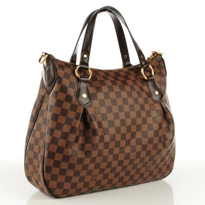 Louis Vuitton Damier Ebene Evora MM 3 of 8