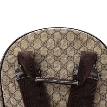 Gucci GG Plus Monogram Interlocking G Medium Backpack Dark Brown 14 of 14