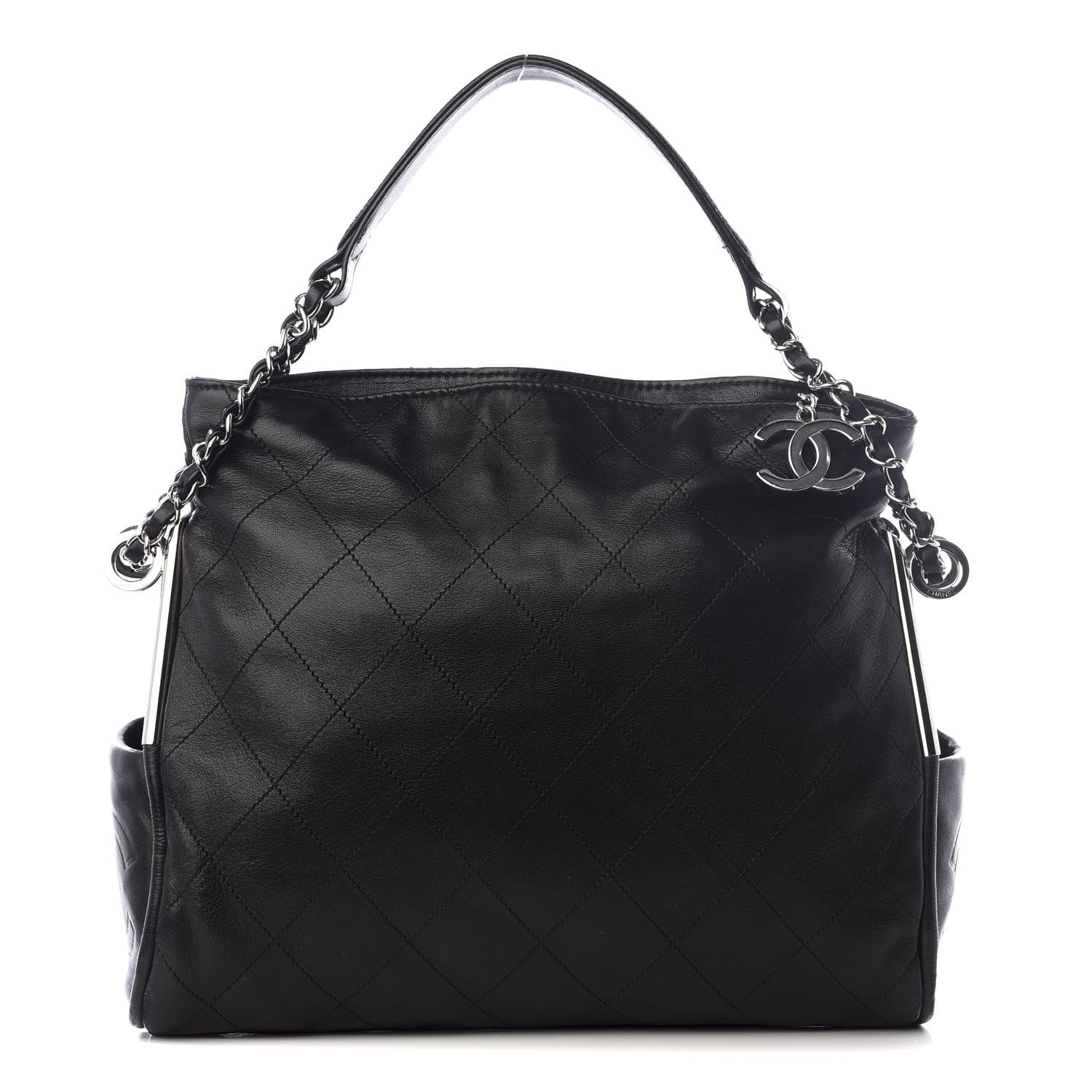 Chanel Lambskin Large Ultimate Soft Shoulder Bag Black 1 of 8