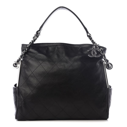 Chanel Lambskin Large Ultimate Soft Shoulder Bag Black 1 of 8