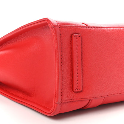 Marc Jacobs Grained Calfskin Medium The Tote Bag True Red 8 of 9