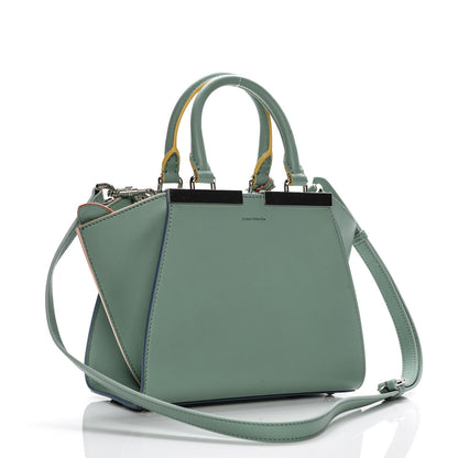 Fendi Vitello Dolce Mini 3jours Tote Menta 3 of 7