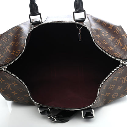 Louis Vuitton Monogram Macassar Keepall Bandouliere 45 4 of 4