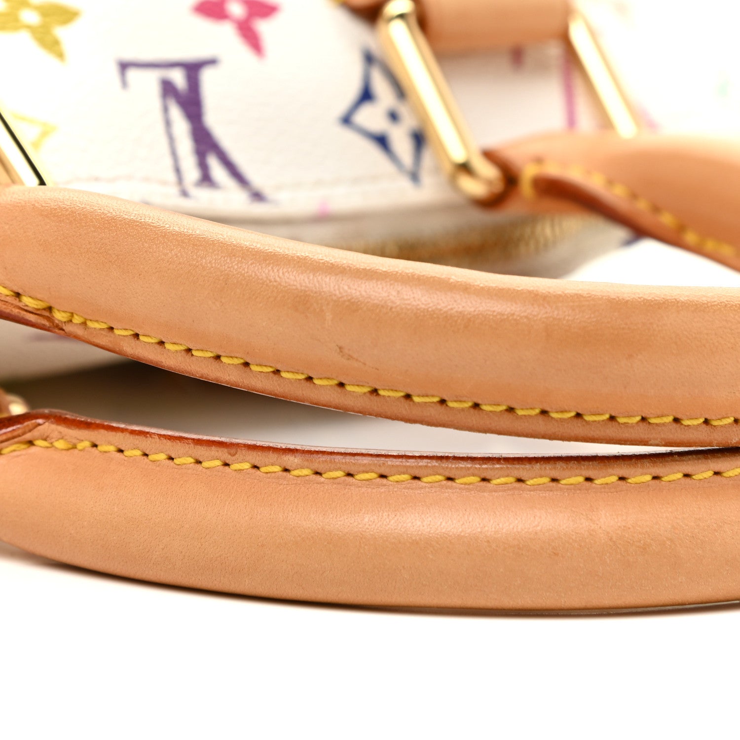Louis Vuitton Monogram Multicolor Alma White 20 of 25
