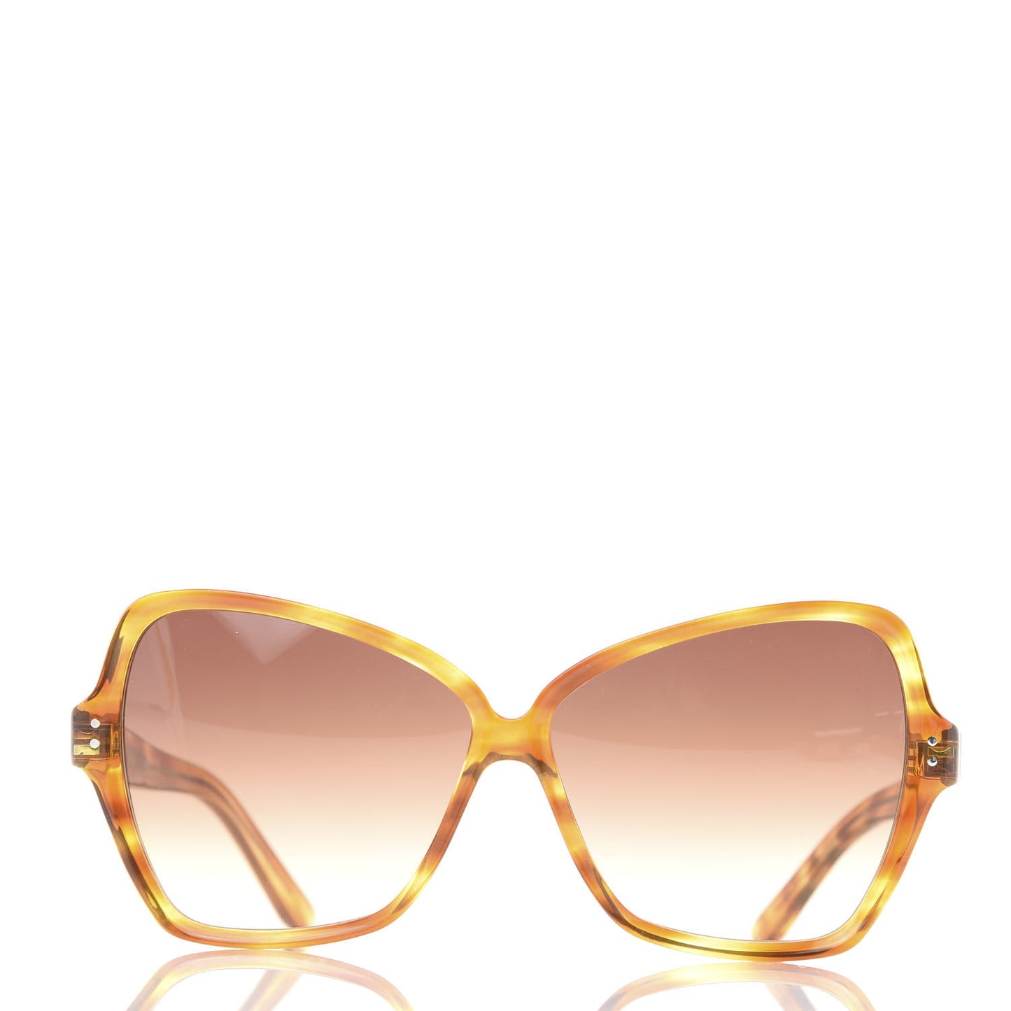 Acetate Butterfly Sunglasses CL40064I Havana