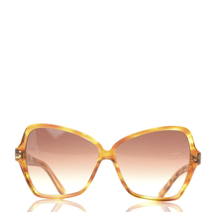 Celine Acetate Butterfly Sunglasses CL40064I Havana 4 of 7