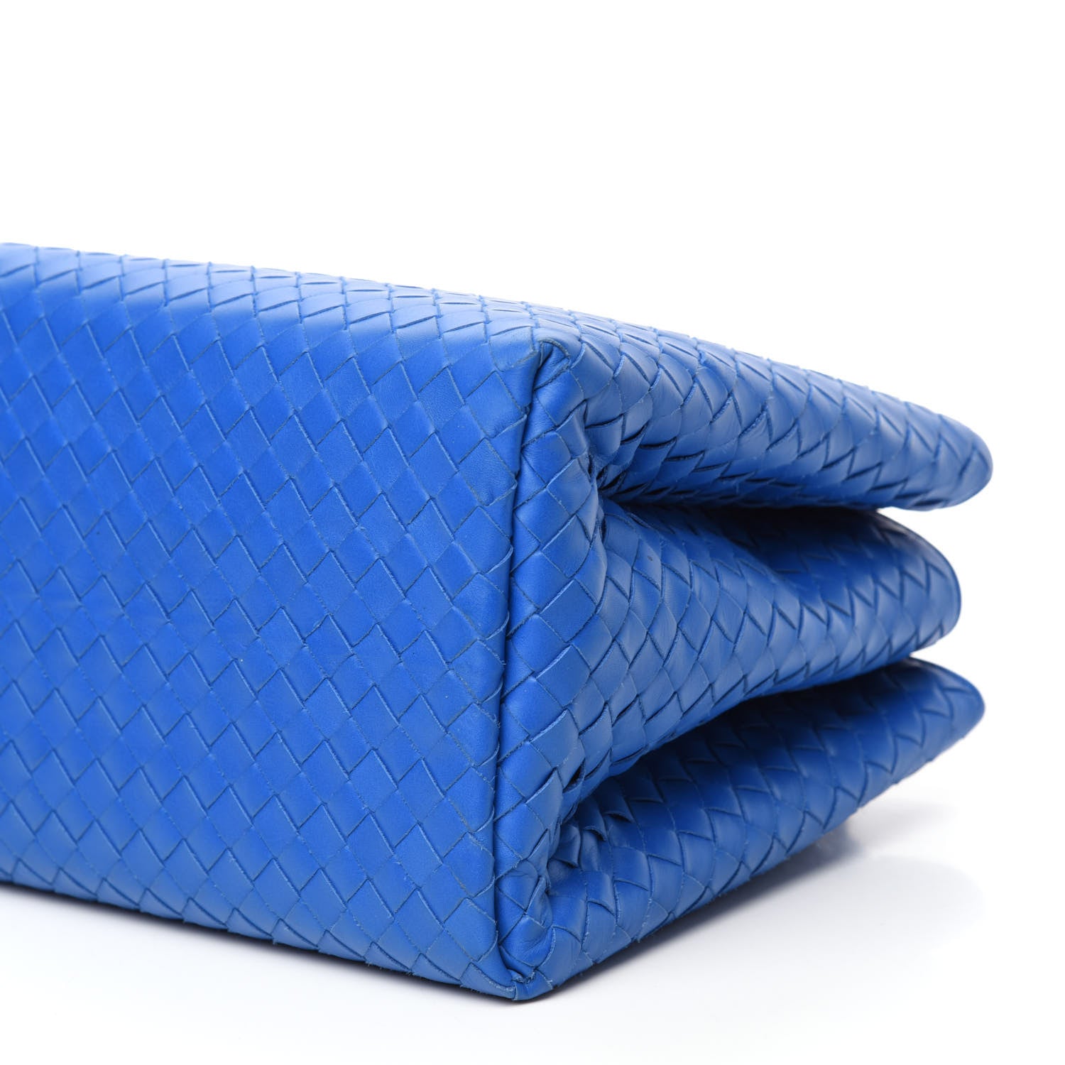 Bottega Veneta Light Calf Intrecciato Small Roma Signal Blue 7 of 12