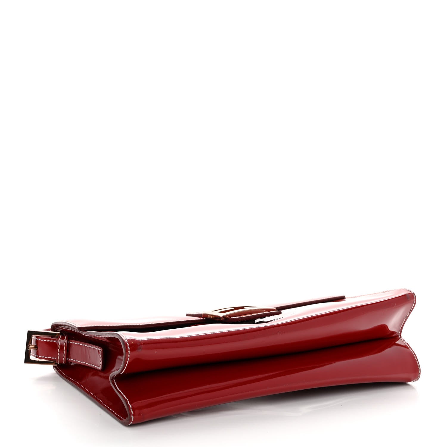 Fendi Patent Mama Baguette Red 4 of 9