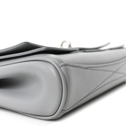 Balenciaga Smooth Calfskin Small Bel Air Clutch On Strap Cloud Grey 8 of 9