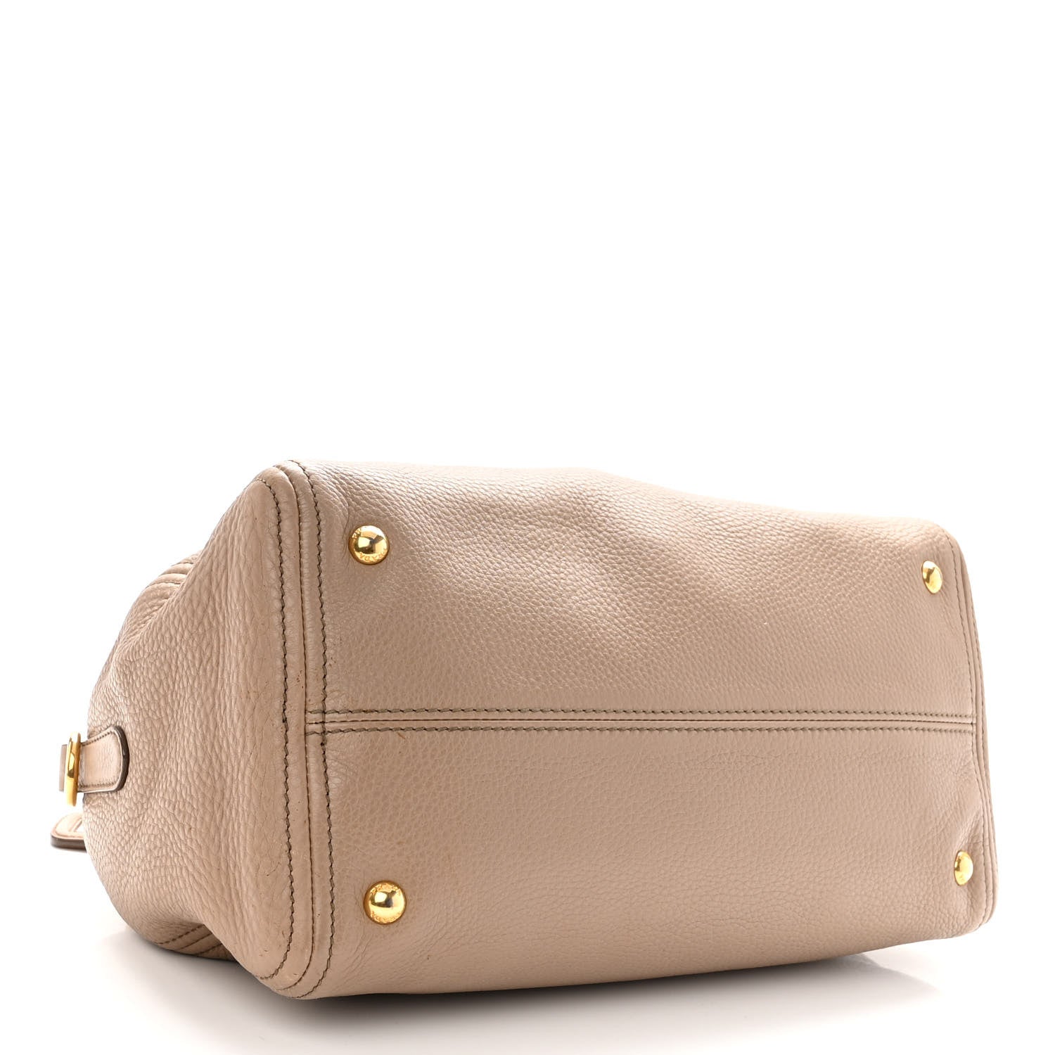 Prada Vitello Daino Satchel Cammeo 3 of 9