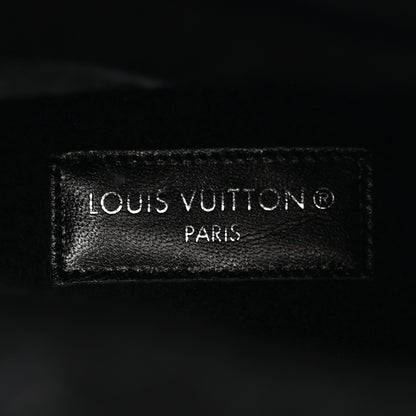 Louis Vuitton Suede Calfskin Shearling Snowdrop Flat Ankle Boot 36 Black 8 of 11